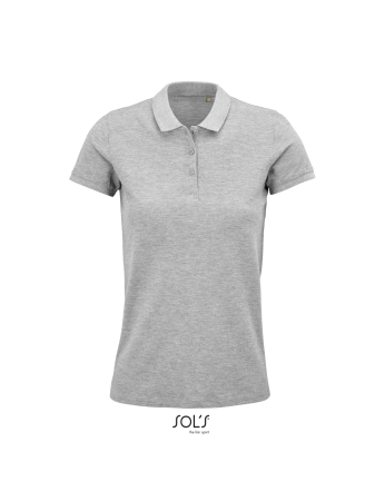 Πόλο γυναικείο - Planet women 03575 grey melanze